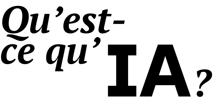 Logo expo Qu'est-ce qu'IA